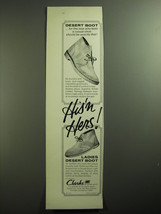1970 Clarks Desert Boot and Ladies Desert Boot Ad - His &#39;n Hers! - £14.87 GBP