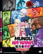 Anime DVD Munou Na Nana Vol.1-13 End English Subtitle Free Shipping - £18.37 GBP