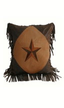 Cowgirl Kim Laredo Tan Star Pillow - £33.20 GBP