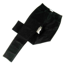 NWT Broome Street Kate Spade Stretch Velveteen in Black Straight Crop Pants 26 - £32.69 GBP