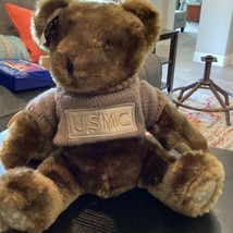 United States Marine Corps USMC Sweater Stuffed Bear - £19.75 GBP