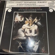 Carl Stamitz: Clarinet Concertos Brunner; Stadlmair; E. Brunn CD - £19.67 GBP