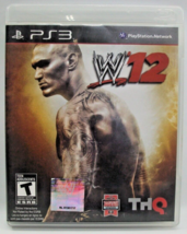 WWE 12 Wrestling PS3 PlayStation 3 Video Game Tested Works WWF Randy Orton - £5.13 GBP