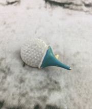 Golf Ball On Tee Lapel Pin Vintage Pinback - $11.88
