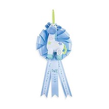 Baby Boy Birth Announcement Sign Ribbon | Welcome Baby Newborn with Its... - $23.99