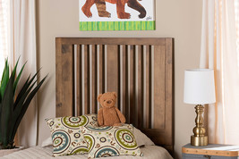 Estelle Ash Walnut Twin Size Headboard - $2,121.12 MXN