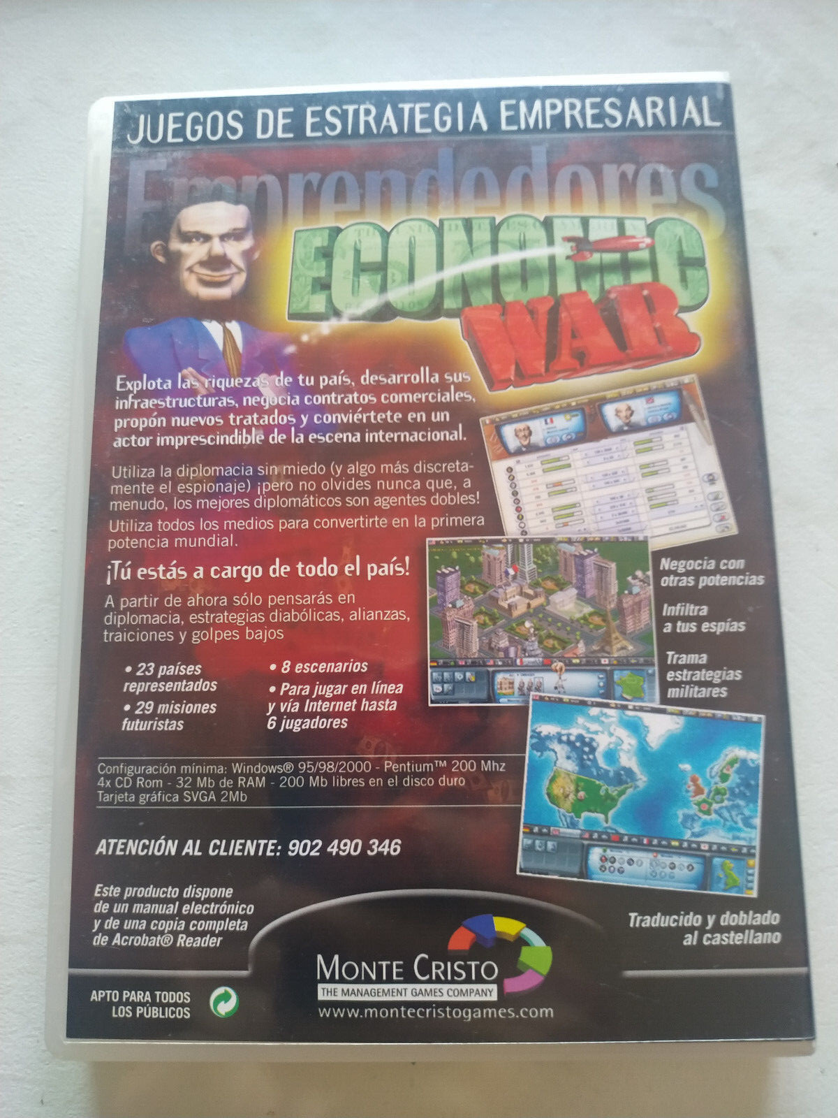 Economic War Imprenditori Monte Cristo - Juego Para PC CD-Rom Item image 2