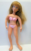 1986 Vintage Mattel Hot Looks Elkie 18&quot; Fashion Model Doll Long Hair No Clothes - £21.29 GBP