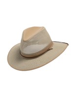 Henschel Khaki Aussie Breezer Packable Safari Hat Large - $62.07 CAD