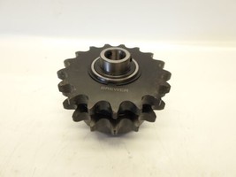 Brewer D60B17F DOUBLE-WIDTH Idler Sprocket #60-1 Chain Pitch 17 Teeth 1&quot; Bore - $42.52