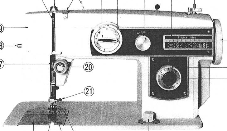 910 Super Zigzag Sewing Machine Manual Standard Universal instructions parts  - $12.99