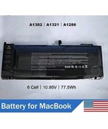 A1321 Battery For Apple MacBook Pro 15&quot; A1286 661-5211 Mid 2009 Late 201... - $368.14 MXN