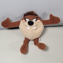 WB Looney Tunes Taz Tasmanian Devil 6&quot; Bean Bag Stuffed Animal Plush App... - $13.62