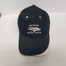 University of Nevada Wolf Pack Black Adjustable Strapback Hat, 100% Cotton - $14.80