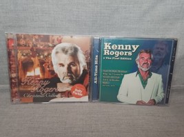 Lot of 2 Kenny Rogers CDs: Christmas Collection (2 CDs), And The First Edition - £7.62 GBP