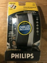 Philips Universal DVD connection Kit S Video output audio video cables - £9.58 GBP