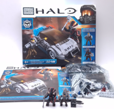 Mega Bloks Construx HALO Police Cruiser Standoff Complete w/Box - $1,009.69 MXN