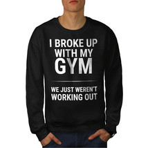 Wellcoda Sarcastic Gym Funny Mens Sweatshirt,  Casual Pullover Jumper - £23.62 GBP+