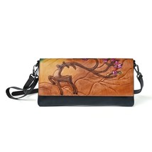 New Small Cow Leather Shoulder Bag For Women Phone Bags With Embossed And Colore - £64.02 GBP