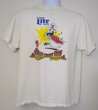 Atlanta Chili Cook Off Z93 Cowboy Beer Single Stitch T-Shirt Men Large V... - $69.29