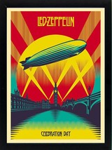 Led Zeppelin Poster Framed Quality Print and Framing 19x25 Inches - £70.62 GBP