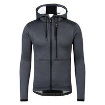 Santic Men&#39;s Cycling Jackets Thermal Casual Cycling Hoodie  Coat Brushed Unisex  - £118.59 GBP