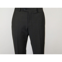 Men Suit BERLUSCONI Turkey 100% Italian Wool 180's Double Breasted #Ber23 Gray image 10