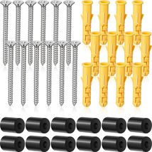 12 Sets Snowboard Wall Mounts With Screws Portable For Easy Hanging Disp... - $13.11