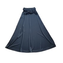 Vintage Union Made Pull On Long Maxi Skirt ~ Sz 7 ~ Black - £24.59 GBP