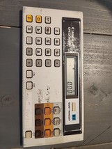 Vintage 80s Canon Checkbook Money Manager Personal Banking Calculator /F... - $24.24