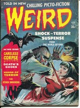 Weird Vol. 2 #6 1968-Eerie-vampire terror-weird menace-decapitation-FN - £81.41 GBP