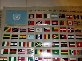 Flags of the United Nations - Poster (Jan 1969) (20x32) - $93.13 MXN