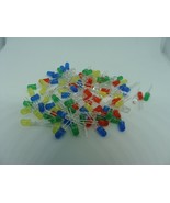 100 Pcs Pack Lot 5mm LED Light Bulb Diodes Kit Set Mix Colors Blue Yello... - $205.69 MXN