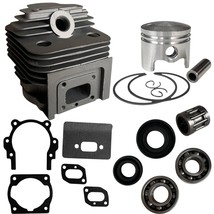 52cc Brushcutter Trimmer 44mm Cylinder Piston Kit BG520 CG520 CG430 1E44... - $36.53