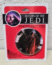 Vintage 1983 Star Wars Return of The Jedi Photo Button Pin Pinback Royal... - $185.27 MXN