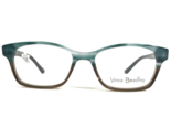 Vera Bradley Kids Eyeglasses Frames Taren Pueblo PBO Brown Blue Horn 48-... - $41.88