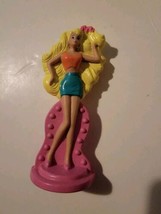 1992 Barbie McDonalds Happy Meal Toy Doll - Snap&#39;n Play 90s Vintage - $13.57