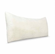 Room Essentials body pillowcase pillow cover Cream Color New! faux fur  - £7.29 GBP+