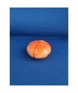 Vintage Alabaster Marble Carved Stone Fruit - Small 2-1/2&quot; tall - Red - $17.84 CAD