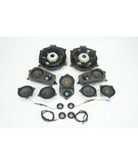 2011-2013 bmw x5 e70 speaker system subwoofer audio sound set of 16 oem - $6,255.34 MXN