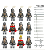 12 Pcs Medieval Soldier Set M6008 Minifigures Set Buy Minifigures Online - £17.27 GBP