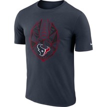 Houston Texans Mens Nike Football Icon Dri-Fit Cotton T-Shirt - Large - NWT - £17.57 GBP