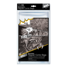 2 packs of 100 (200) Ultra PRO 7 ⅛&quot; x 10 ½&quot; Silver/Regular Resealable Co... - $24.49