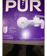 PUR MAX ION Removes 99% Lead Reduces Chlorine WHITE FAUCET FILTRATION SY... - $19.99