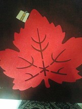 Leaf Decor Red - £9.83 GBP