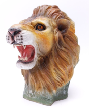 5&quot; Lion Head Ceramic Display Desk Statue - £17.37 GBP