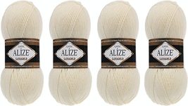 Alize Lanagold Yarn for Crochet, Knitting Crafting Wool,Hand Knitting Yarn Blend - £47.48 GBP