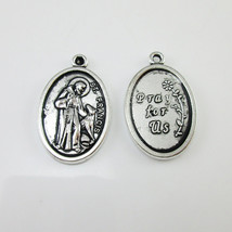 100pcs of 1 Inch St Francis Pray For Us Medal Pendant - $25.22