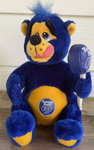 Vintage 1999 Tootsie Roll Pop 10&quot; Plush Stuffed GRAPE Bear by Nanco - $9.99