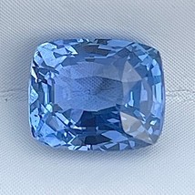 Natural Unheated Blue Sapphire 1.54 Cts Cushion Cut Loose Gemstone - £479.61 GBP